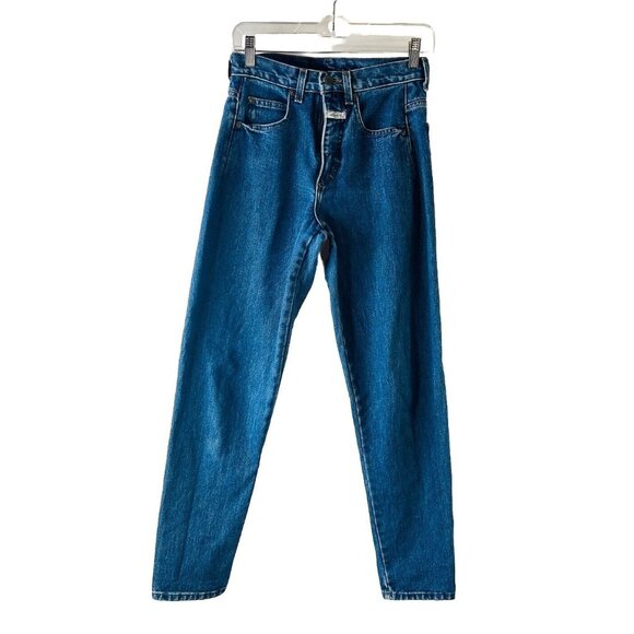 Vintage 80s Marithe Girbaud Francois Womens 5/6 High Rise Tapered Leg Jeans - Picture 1 of 8